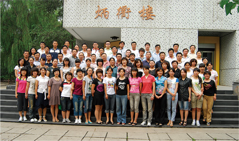 招生小分队合影